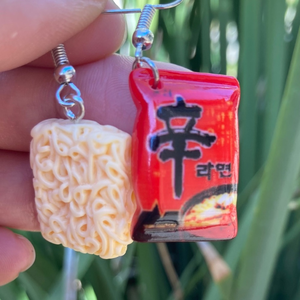 Ramen!! Noodle Earrings